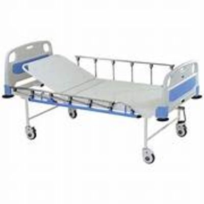 Semi-Fowler Hospital Bed with Side Railings & Castors